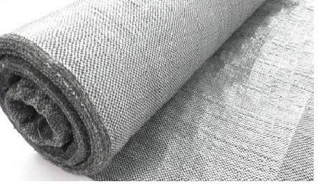 2m Gray Burlap Renovation Width
