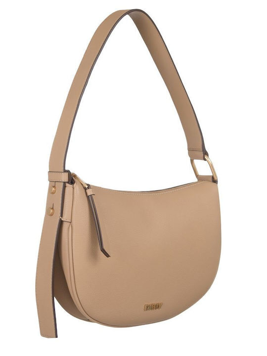 DKNY Women's Bag Shoulder Beige