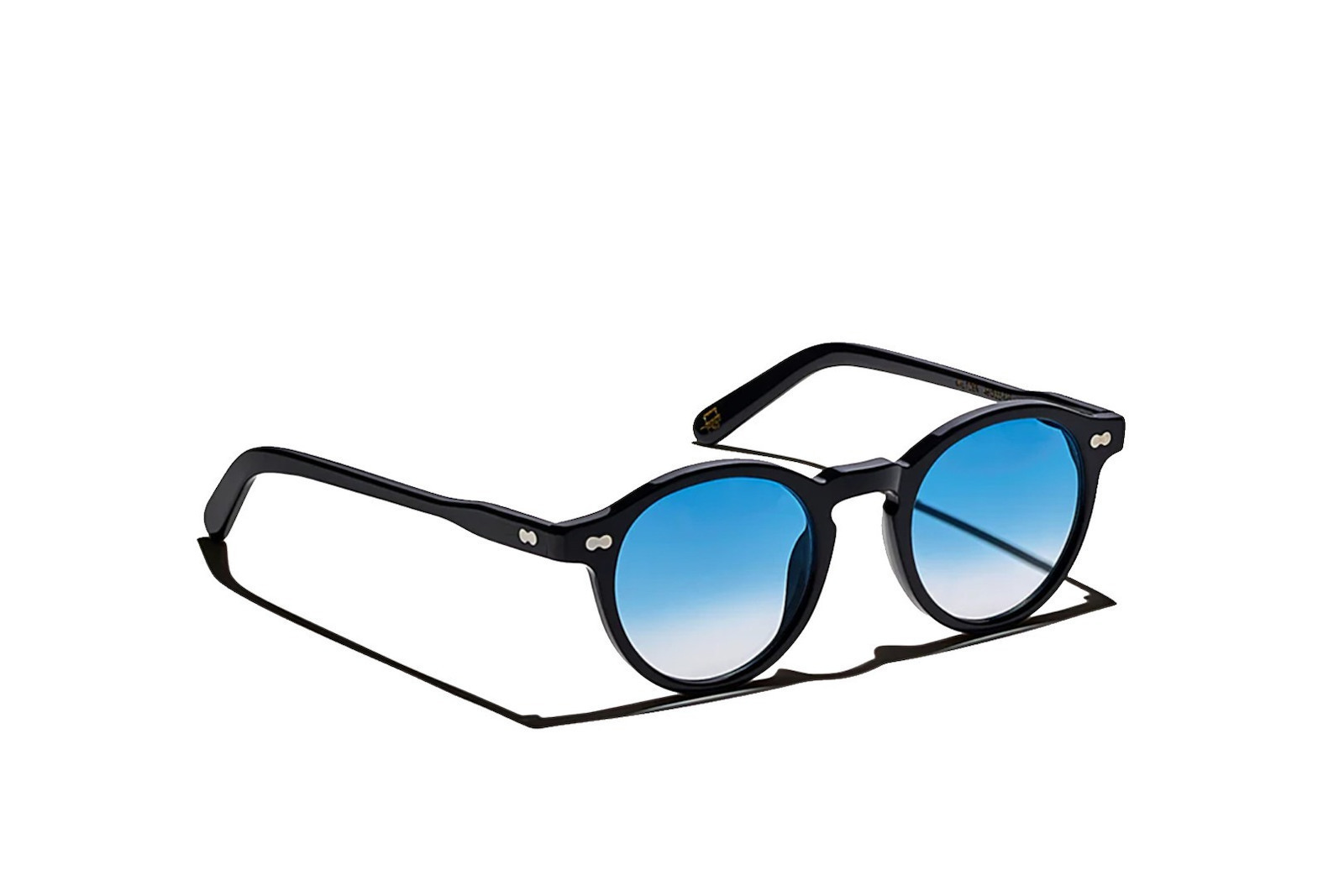 Moscot Miltzen Unisex Ochelari de soare cu Negru Cadru și Albastru