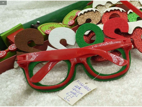 New Year's Eve Party Glasses 2022 Green Made Plastic Polyester Flippy
