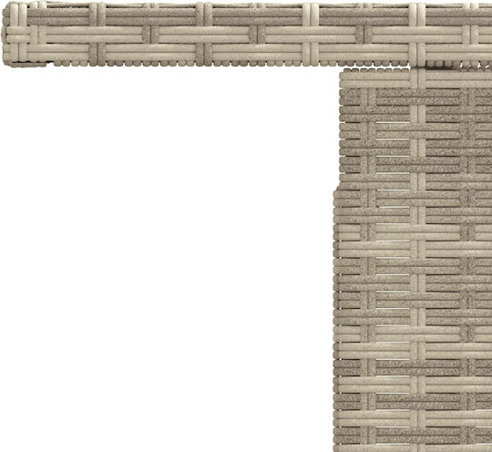 Tisch Stabil Ann. Grey 100x55x73cm