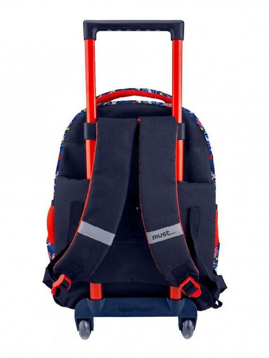 3 Θήκες School Bag Trolley Elementary, Elementary 30Liters