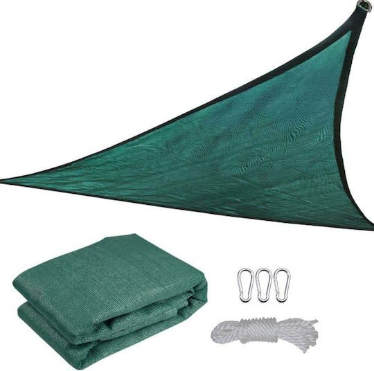 Триъгълник Shade Sail Зелен 3x3x1.4m