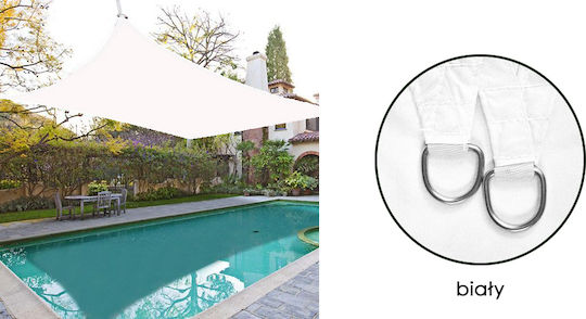 AIO Factory Shade Sail Сив 3x4m AIO Factory Shade Sail Сив 3x4m