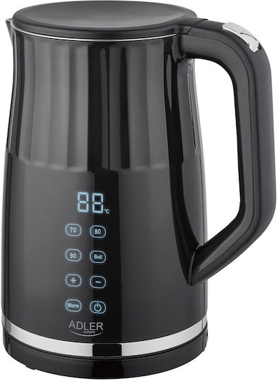 Adler Βραστήρας 1.7lt 1850W Μαύρος