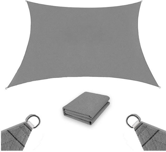 AIO Factory Πανί Σκίασης Γκρι με Επίστρωση PVC 2x3m
