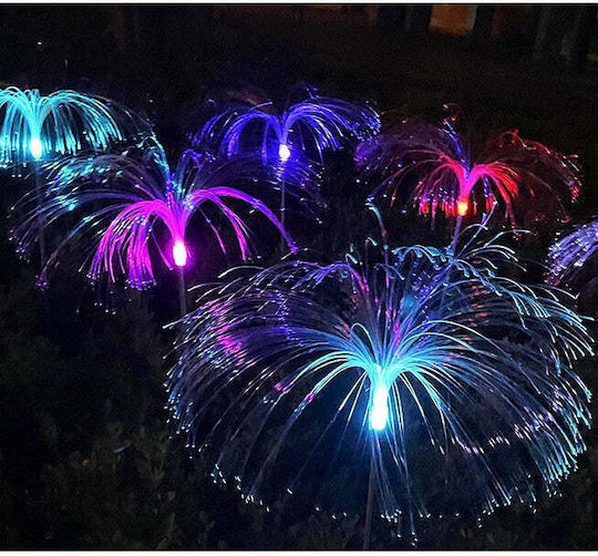 Lampă solară LED tip Medusa înălțime 90 cm Grădină Flippy
