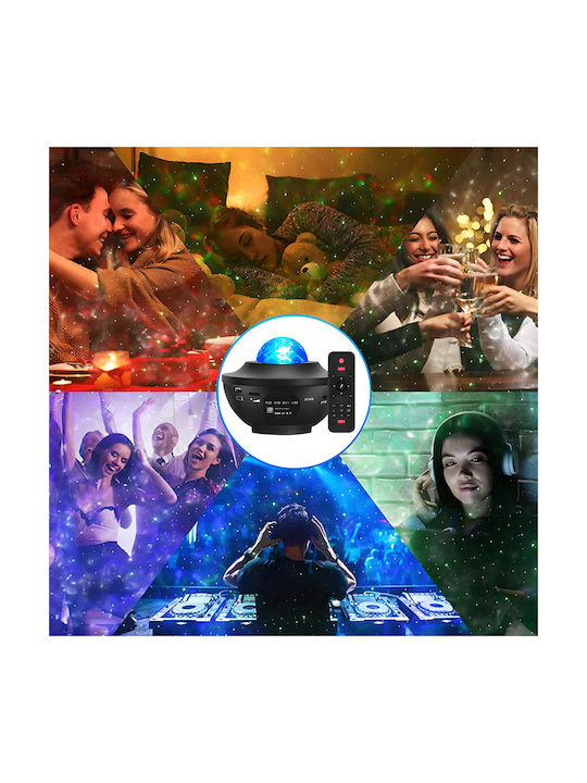Retoo Star Stars Projector Led Night Lamp Usb + Remote Control