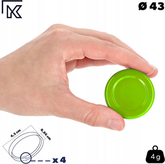 Kadax Deckel aus Metall (50Stück)