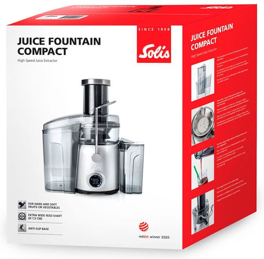Solis 8451 Storcător de fructe 1200W Argintiu