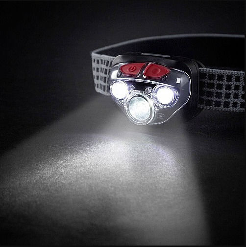 Energizer Lanternă Frontală LED IPX4 cu Luminozitate Maximă 400lm Vision Hd+ Focus Gri