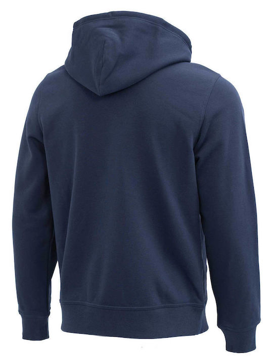 Sweatshirt with Hood Blue
