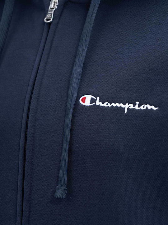 Sweatshirt with Hood Blue