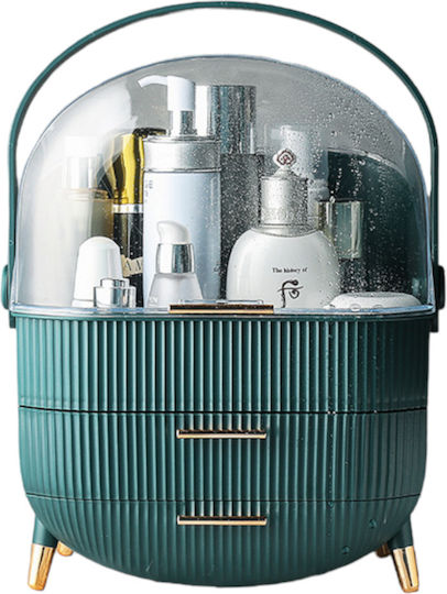 Organizator De Cosmetice Cu Sertare Verde