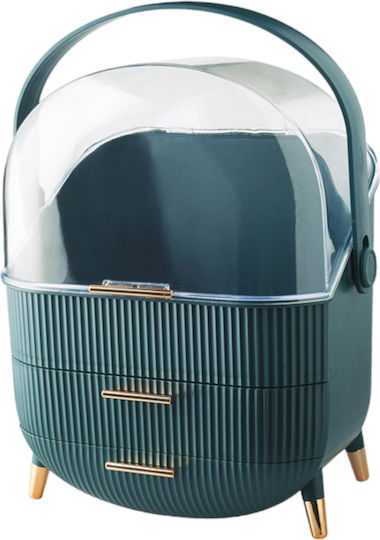 Organizator De Cosmetice Cu Sertare Verde