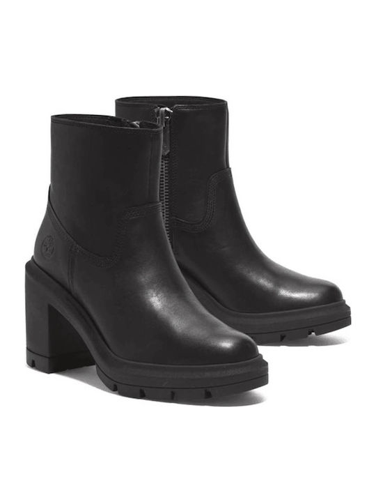 Allington Heights Leather Women's Ankle Boots Black
