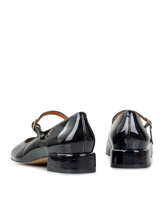 Pumps mit Riemchen Schwarz