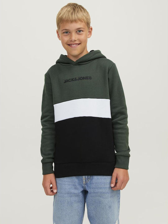 Jack & Jones Kids Sweatshirt with Hood Green