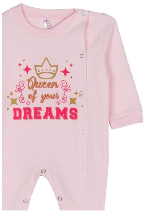 Joyce Baby-Strampler Rosa