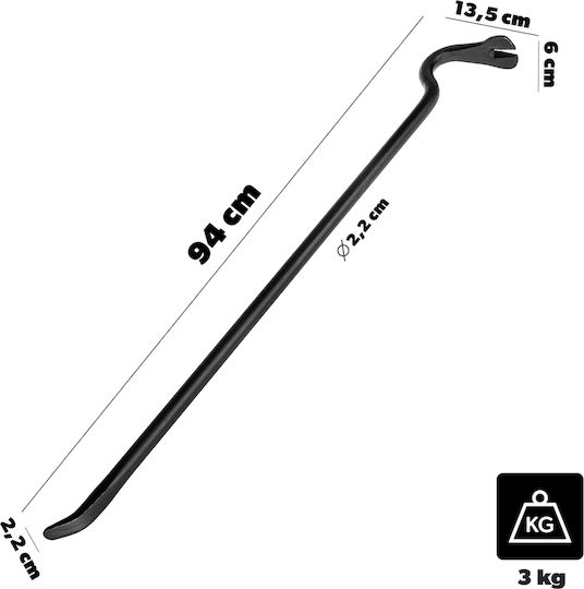 Kadax 34472 Stemmeisen / Nagelzieher