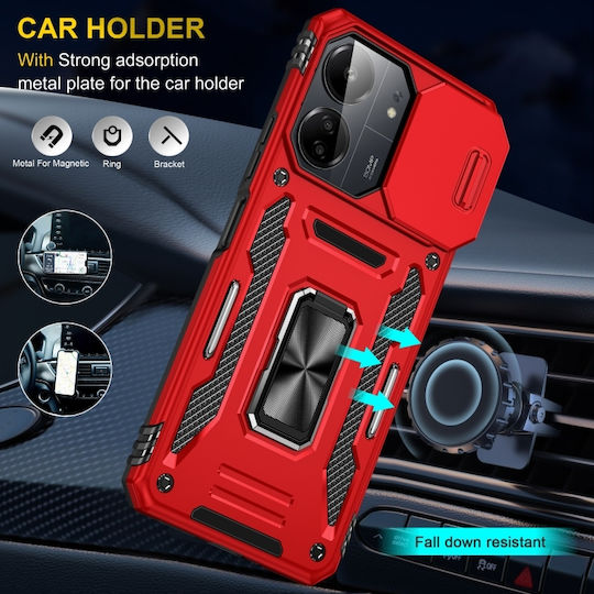 Back Cover Μεταλλικό Κόκκινο (Xiaomi 13 Pro)