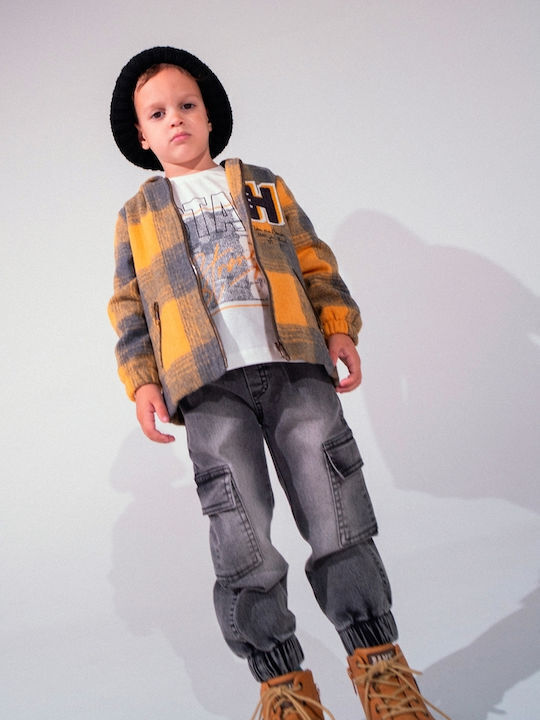 Hashtag Kids Set with Pants Winter 3pcs Gray