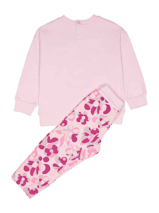 Sprint Kids Sweatpants Set Pink