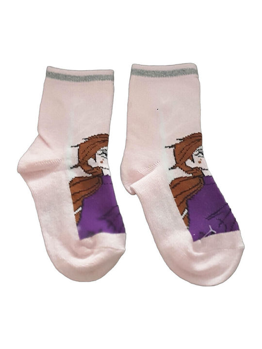 Disney Kids' Socks Frozen Pink