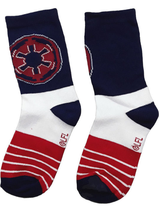 Disney Kindersocken Star Wars Navy Blue, Red