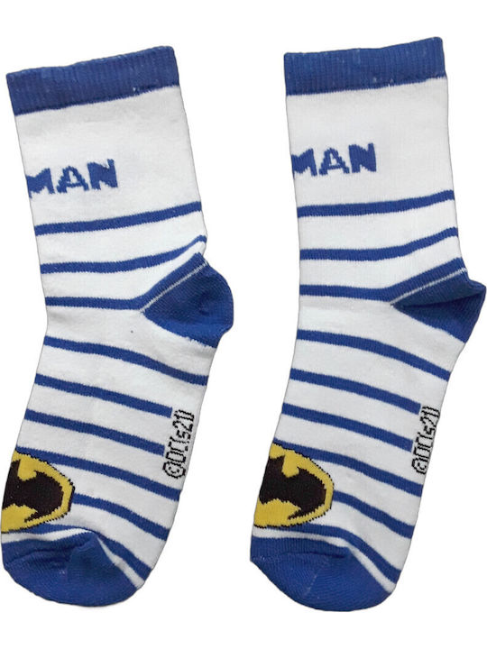 Disney Παιδικές Κάλτσες Batman Blue, White