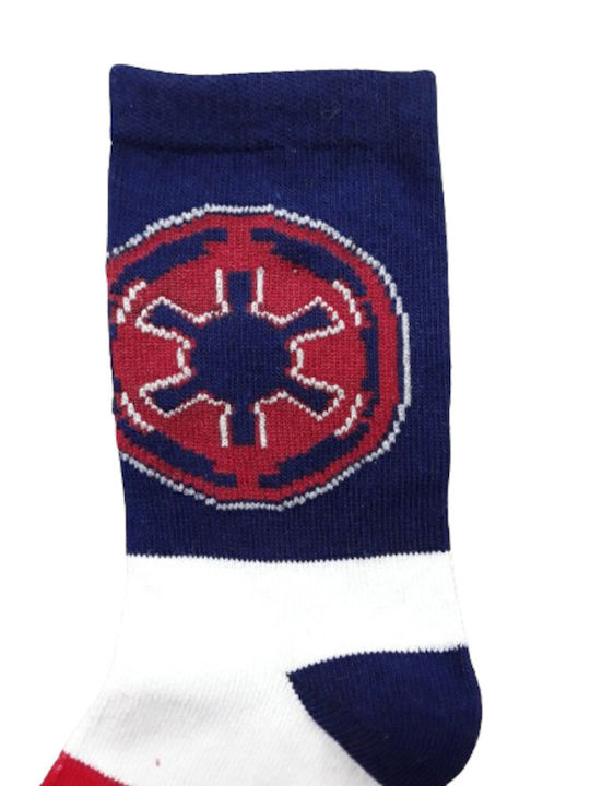 Disney Kindersocken Star Wars Navy Blue, Red