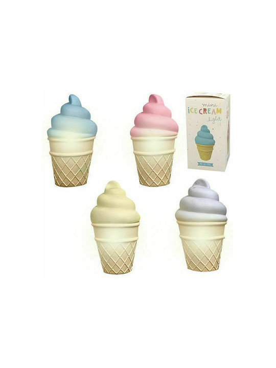 Beboulino Kids Decorative Lamp Ice cream Pink 7x14cm