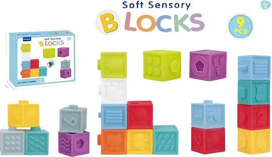 Trademarkt Sensory Soft Cubes with Numbers and Shapes for Newborns