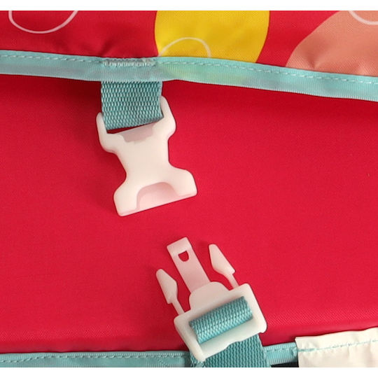 ikonka Kids' Life Jacket Inflatable Pink