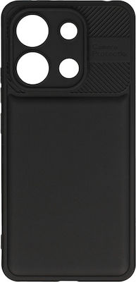 Powertech Back Cover Silicone Durable Black (Redmi Note 13 4G)