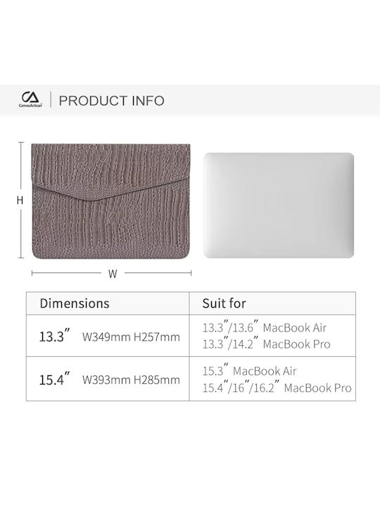 CanvasArtisan El32-p03 Θήκη για Laptop 14" σε Μωβ χρώμα