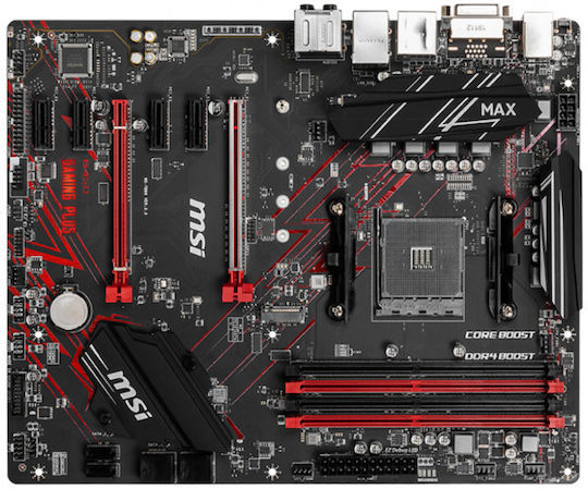 MSI B450 Gaming Plus Max Motherboard ATX με AMD AM4 Socket 7B86-016R