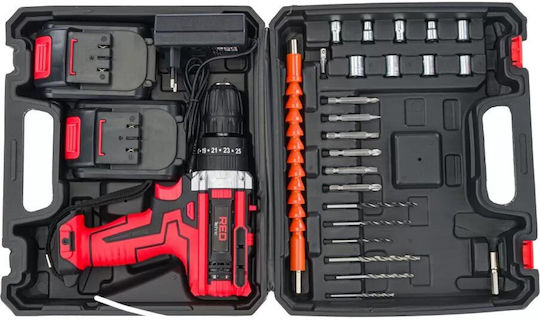 Red Technic RTWA0076 Schlagbohrschrauber Batteriebetrieb 20V