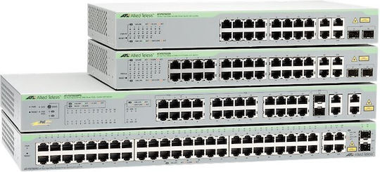 Allied Telesis AT-GS950/48-50 Управление на Switch с 48 Портове Ethernet и 48 SFP Портове