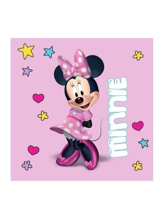 Disney Βρεφική Λαβέτα Minnie 78 Pink 30x30cm