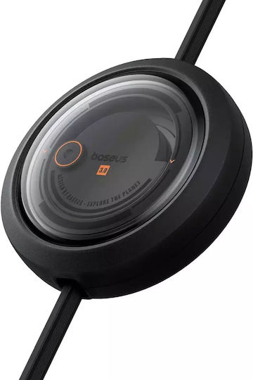 Baseus Free2draw Retractable USB to Type-C / Lightning / micro USB Cable 3.5A Μαύρο 1.1m P10368700111-04