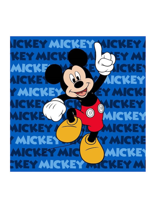 Disney Βρεφική Λαβέτα Mickey 50 Blue 30x30cm