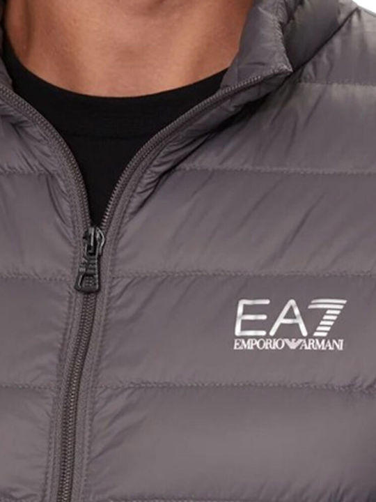 Emporio Armani Ärmellos Herren Jacke Lässig Volcanic Glass