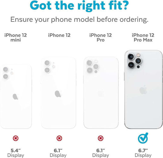 Speck Задна корица Пластмаса Прозрачен (iPhone 12 Pro Max)