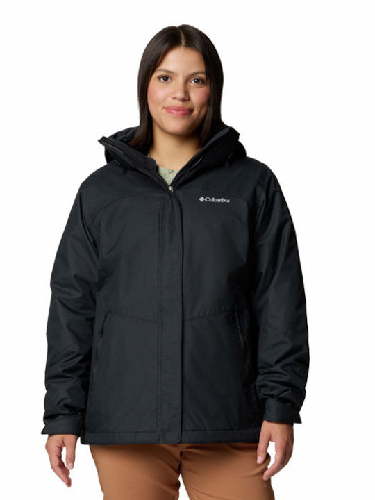 Columbia Women's Short Lifestyle Jacket for Winter Black