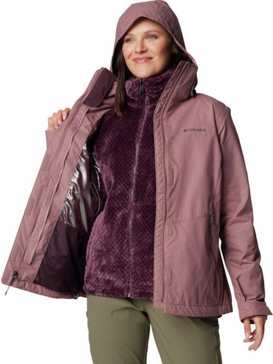 Bugaboo III Women's for Hiking Short Lifestyle Jacket Waterproof for Winter with Hood Black