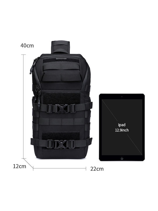 Herrentasche Sling Schwarz