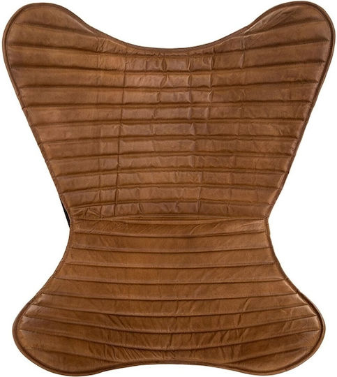 Atmosphera Dario Sitzmöbel für Esszimmer-/Küchenstuhl mit Leder 45x45cm Braun