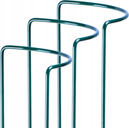 Kadax Garden Support Flowers Metal Plant Stand 115cm Clamp 3pcs