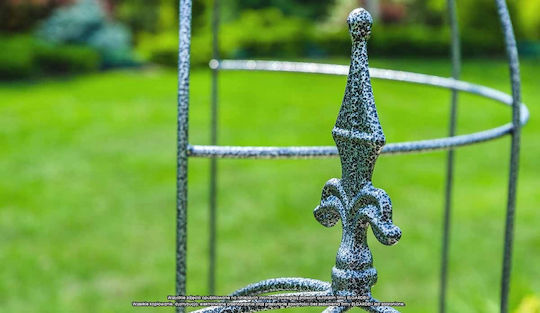 Kadax Metall Garten Pergola 150cm Stütze Kletterrosen Blumen Obelisk Säule